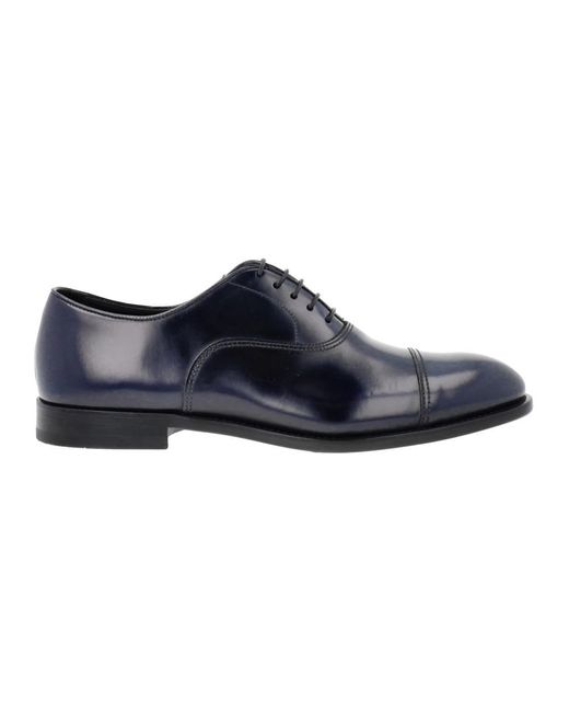 Doucal's Blue Business Shoes for men