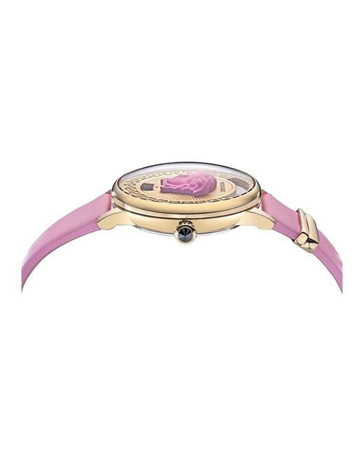Versace Pink Versce armbanduhr medusa icon 38 mm vez200621