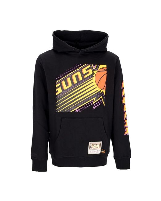 Mitchell & Ness Hoodies & Sweatvesten ,Zwart ,Katoen Phoenix Suns Hoodie Zwart in het Black voor heren