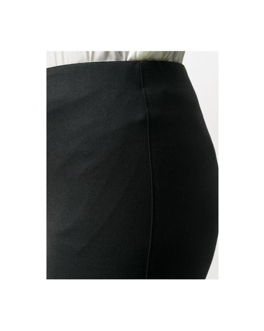 Trousers > straight trousers P.A.R.O.S.H. en coloris Black