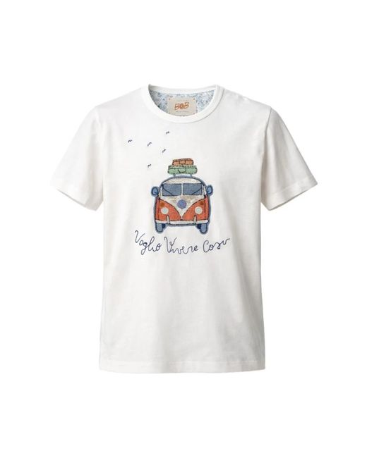 T-Shirts Bob de hombre de color White