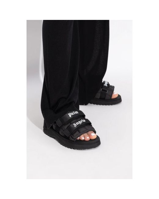 Sliders di Palm Angels in Black