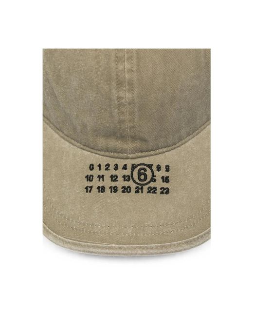 MM6 by Maison Margiela Natural Hats & Caps