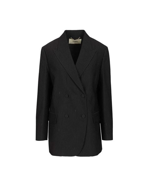 Fendi Black Blazers