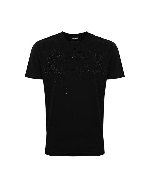 T-shirt alla moda per uomini e donne di DSquared² in Black da Uomo