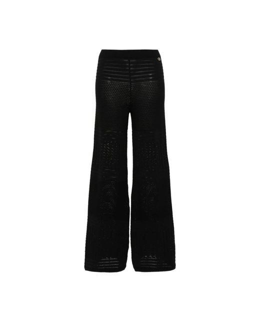 Conjunto pantalones elegante Twin Set de color Black