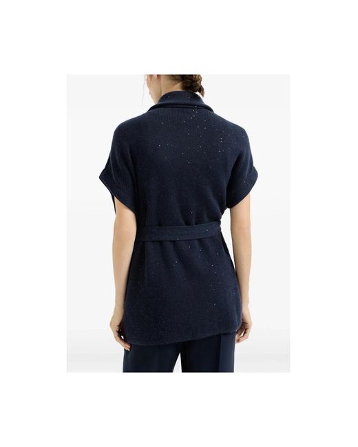 Cardigans Brunello Cucinelli de color Blue