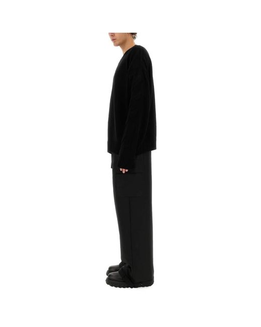 Off-White c/o Virgil Abloh Black Round-Neck Knitwear for men