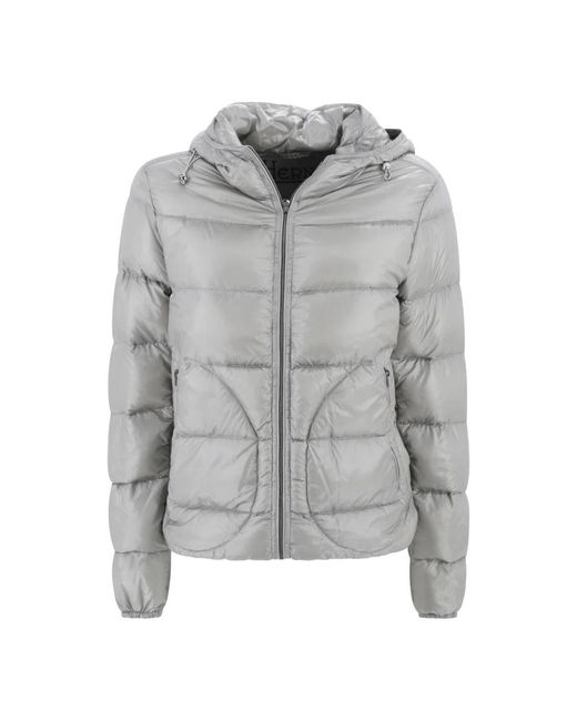 Herno Gray Down Jackets