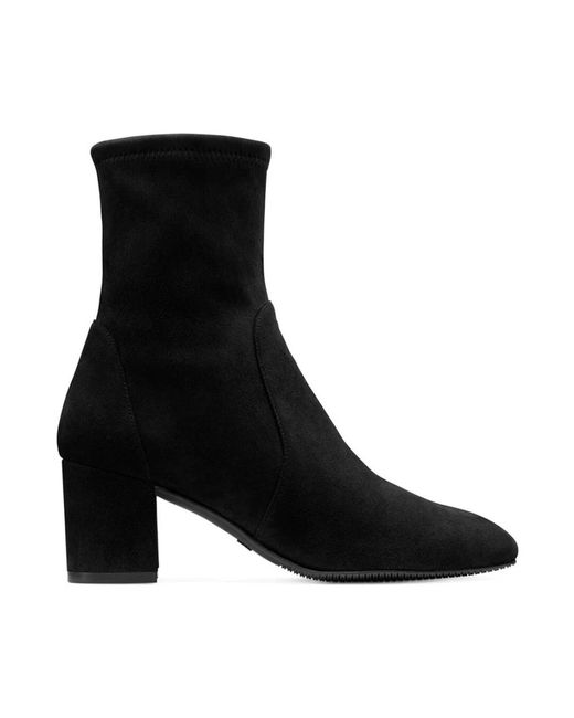 Stuart Weitzman Black Heeled Boots