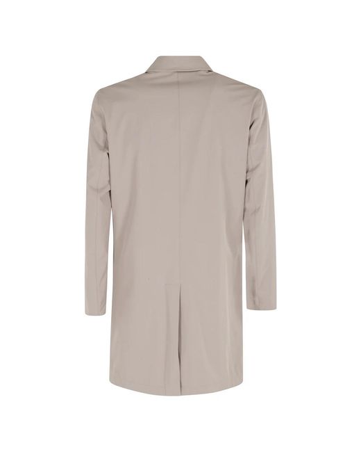 KIRED Brown Single-Breasted Coats for men