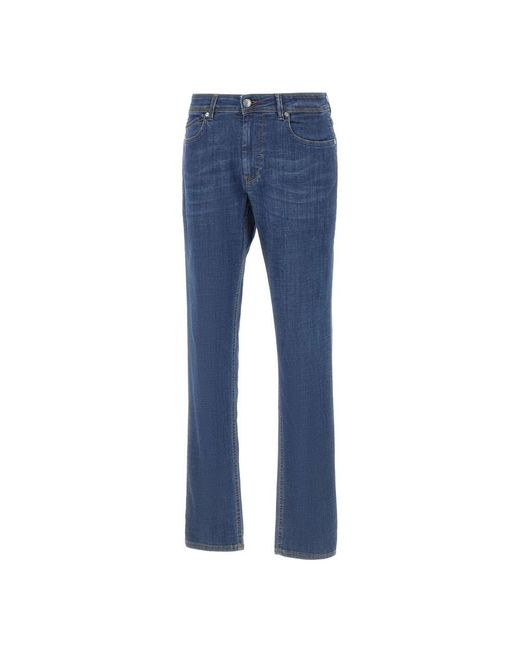 Re-hash Blue Straight Jeans for men