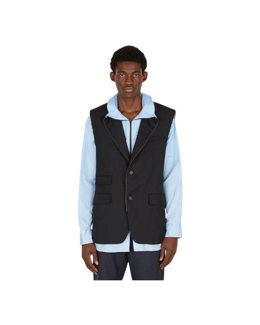 BOTTER Blue Waistcoats for men