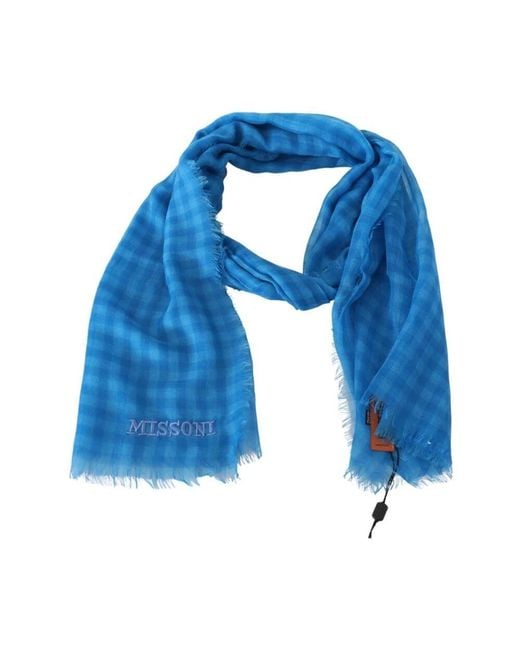 Winter Scarves Missoni pour homme en coloris Blue