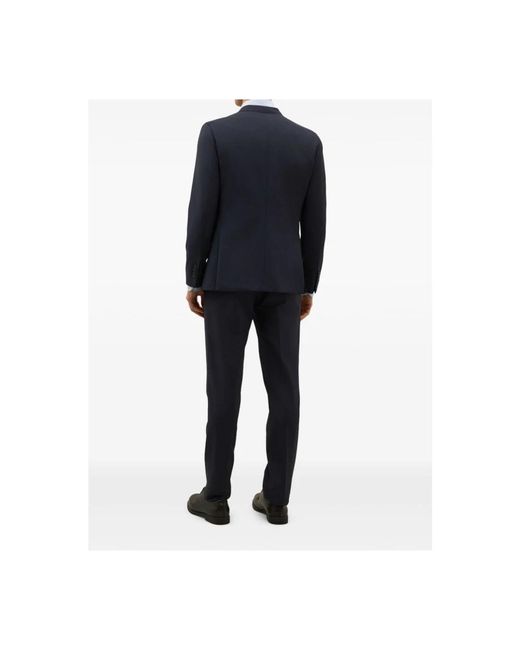 Boglioli Blue Single-Breasted Suit for men