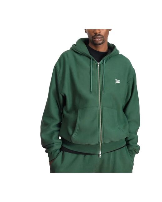 PATTA Green Zip-Throughs for men
