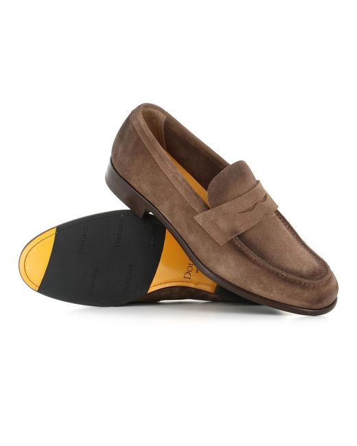 Doucal's Brown Loafers for men