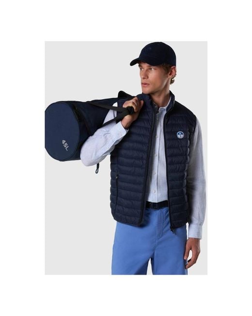North Sails Blue Vests for men