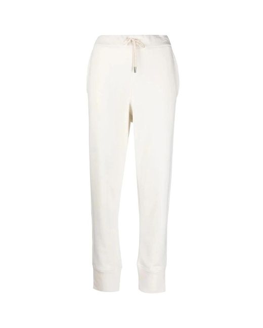 Jil Sander White Sweatpants
