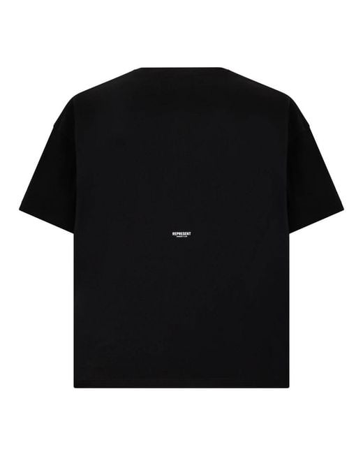 Represent Black T-Shirts for men
