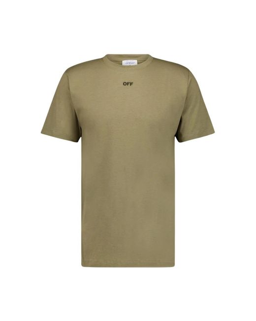Off-White c/o Virgil Abloh Green T-Shirts for men