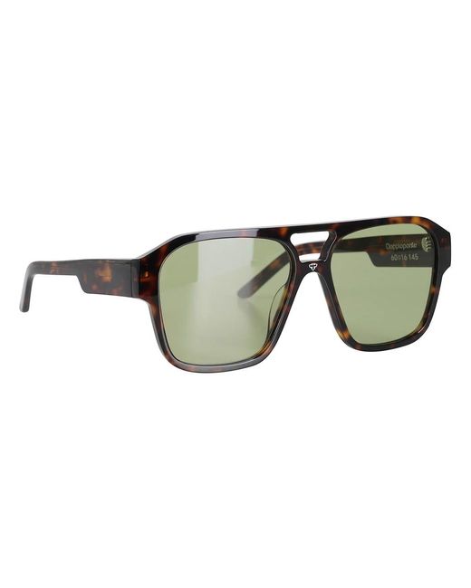 Sunglasses Facehide de color Green