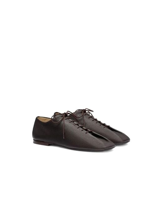 Lemaire Black Laced Shoes