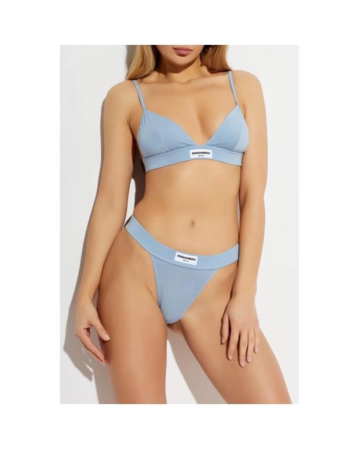 DSquared² Bh Met Logopatch in het Blue