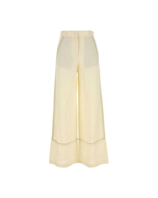 Camilla & Marc Natural Wide Trousers