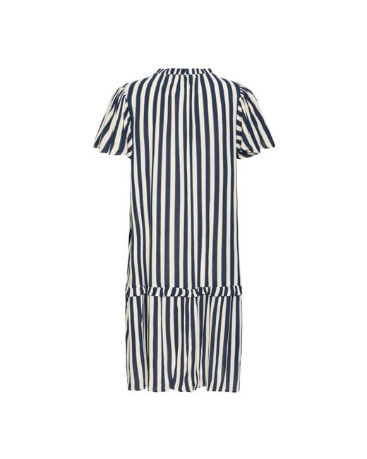 Ichi Black Midi Dresses