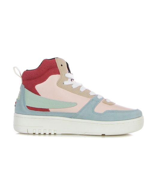 Fila Blue Hoher Sneaker Multi Material