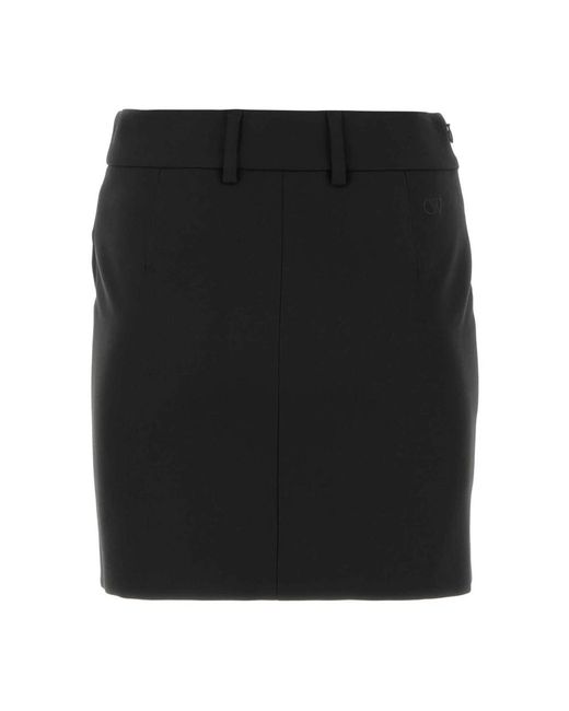 Off-White c/o Virgil Abloh Black Short Skirts