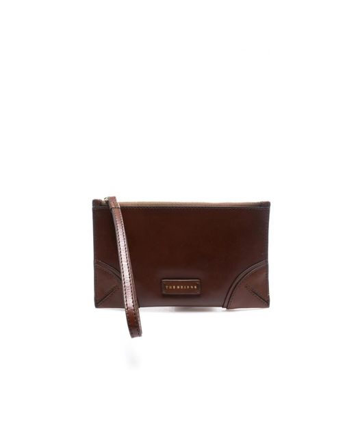 The Bridge Accessoires ,Bruin ,Leer Matilde Marrone Schoonheid Necessaire in het Brown