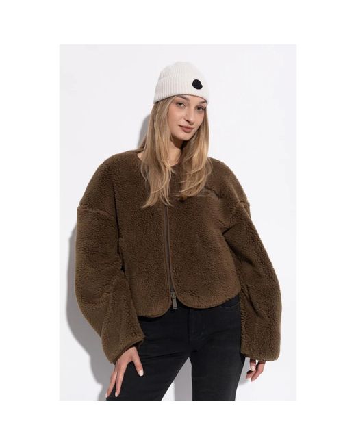 Moncler Natural Wollmütze