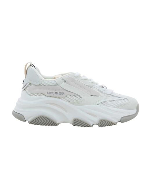 Zapatos blancos de possession-e Steve Madden de color Gray