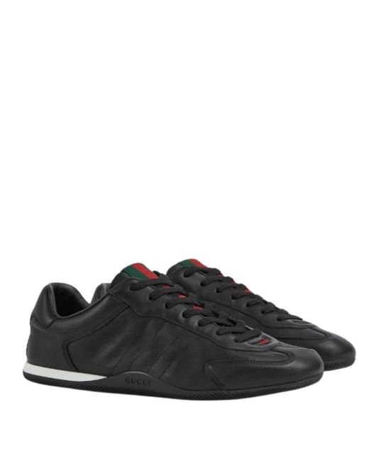 Gucci Black Flat Shoes for men