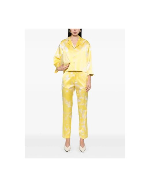 Light Jackets Fabiana Filippi de color Yellow