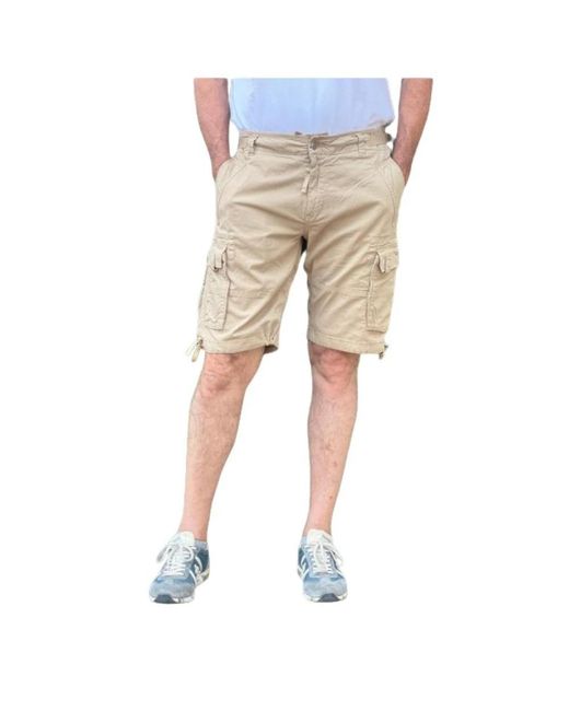 Aeronautica Militare Natural Casual Shorts for men
