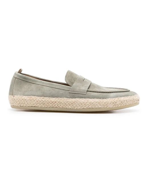 Officine Creative White Loafers for men