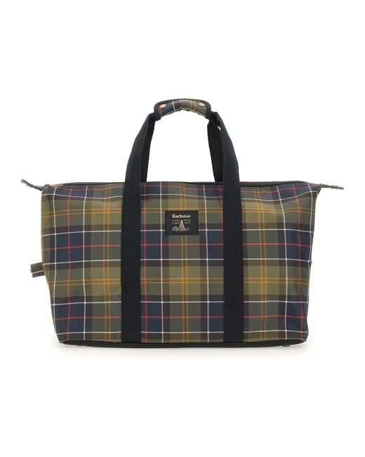 Barbour Black Weekend Bags for men