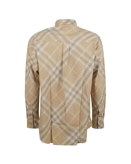 CAMICIA di Burberry in Natural da Uomo