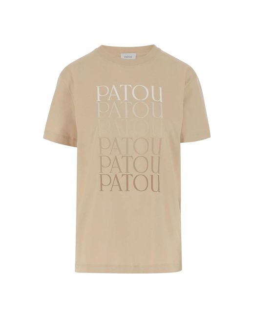 T-Shirts Patou de color Natural
