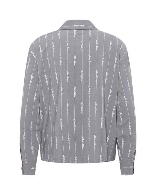 carlo colucci Gray Light Jackets for men