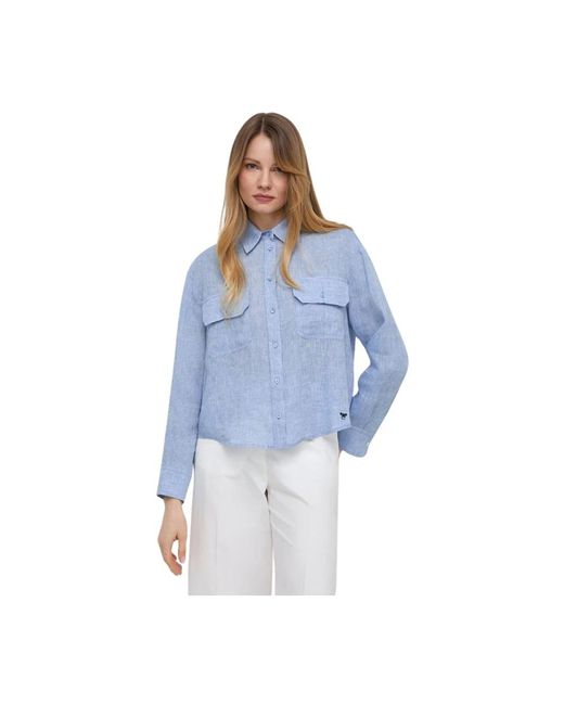 Weekend chic cappotto di Weekend by Maxmara in Blue