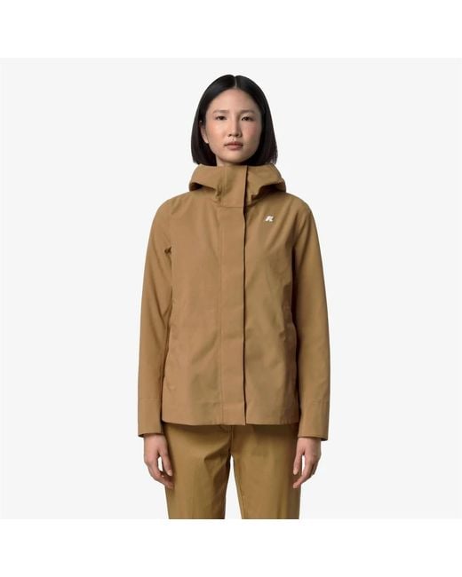 K-Way Brown Light Jackets