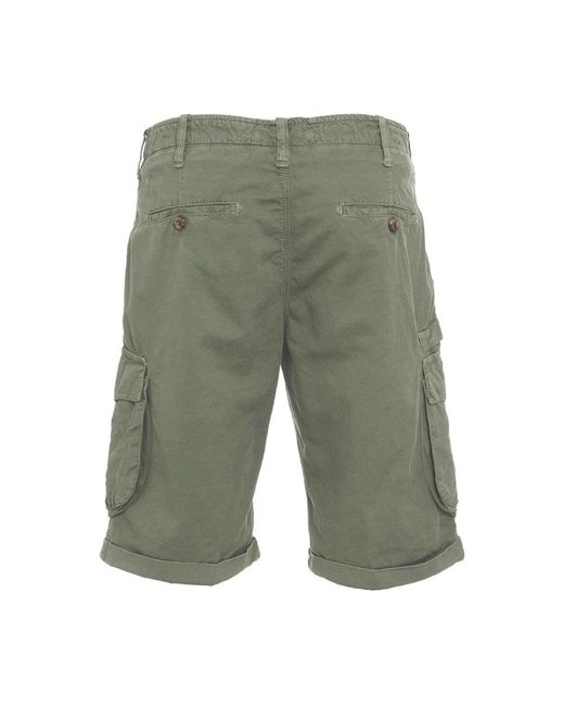 Myths Green Casual Shorts for men