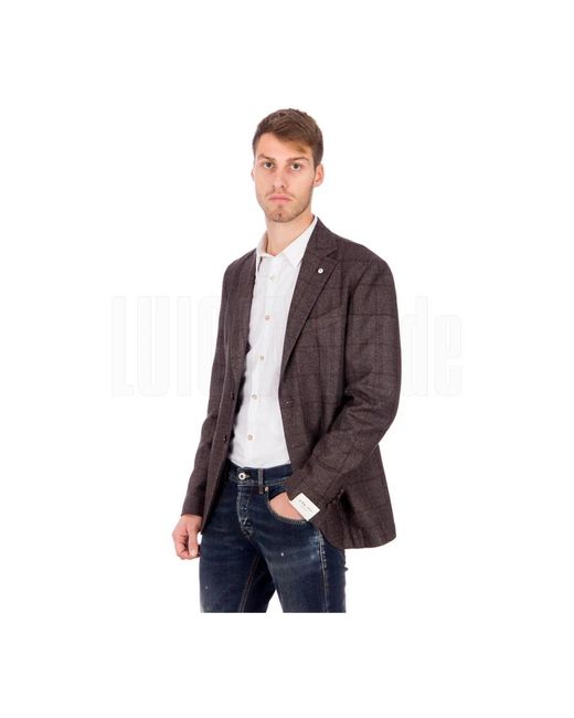 L.b.m. 1911 Purple Blazers for men