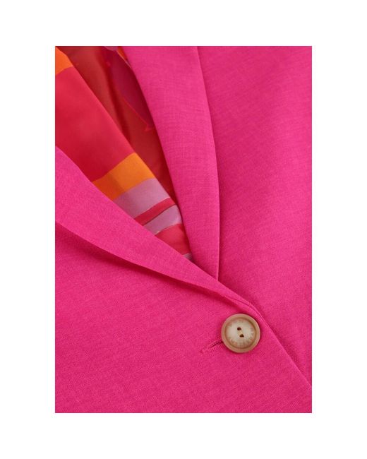 Pom Pink Glow Blazer