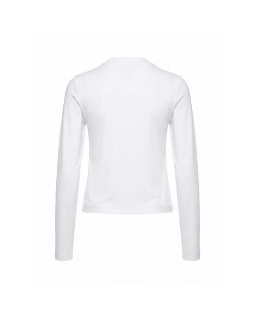 Jacquemus White Long Sleeve T-Shirts