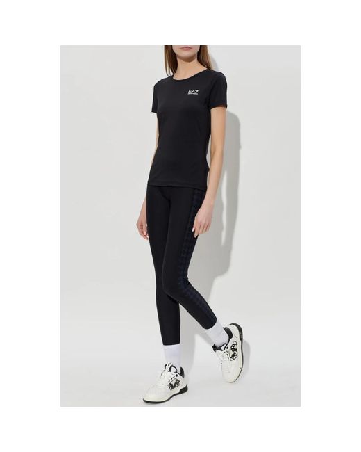 EA7 Vigor7 W Essential Tee Ss in het Black